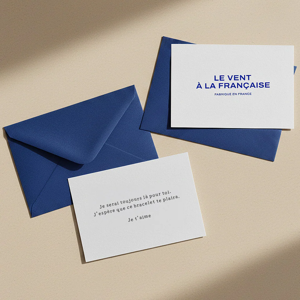 Carte message cadeau