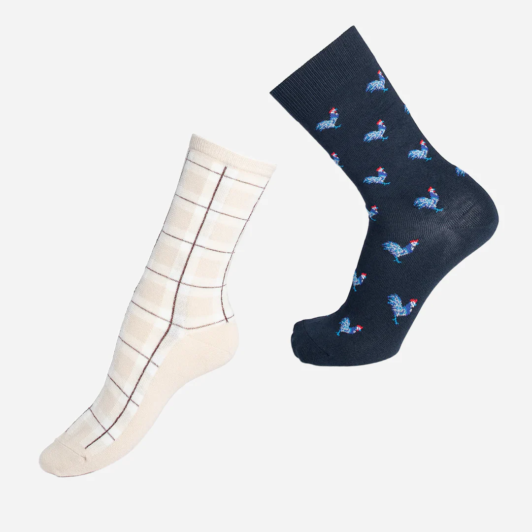 Coffret duo mixte de chaussettes Maison Broussaud