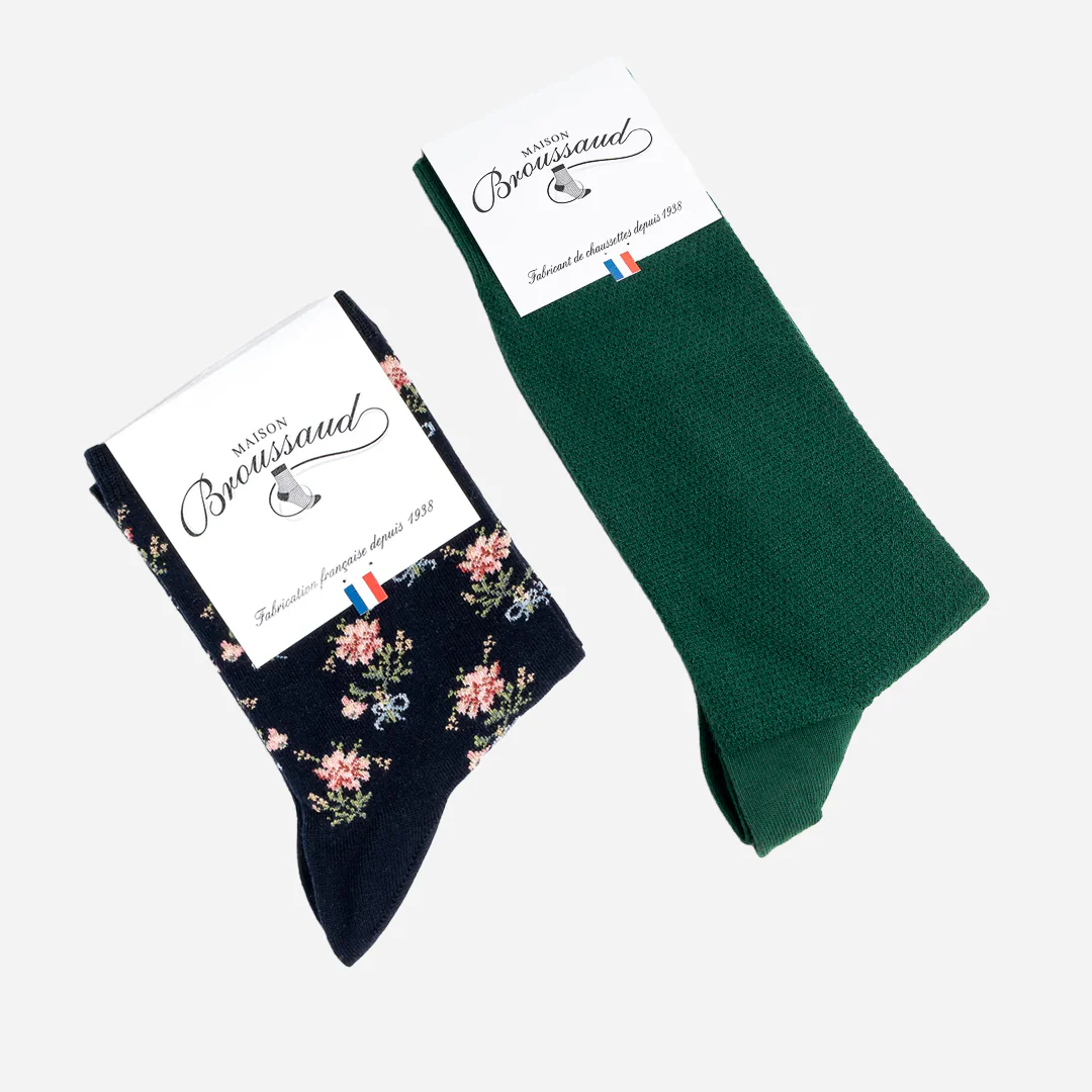 Coffret duo mixte de chaussettes Maison Broussaud - Image 2