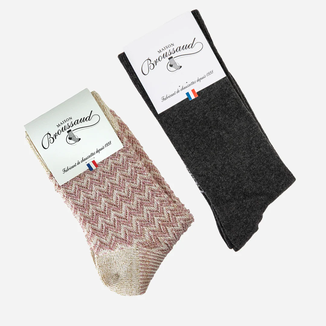 Coffret duo mixte de chaussettes Maison Broussaud - Image 3