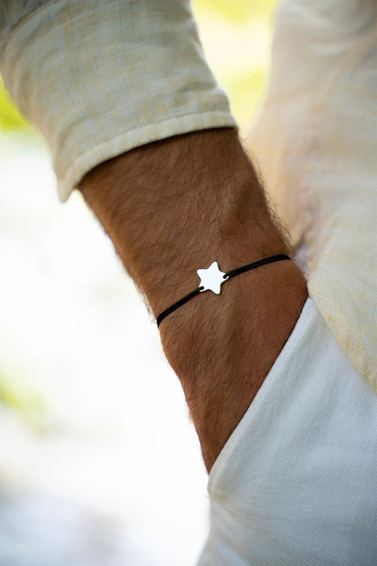 Étoile noir plaqué argent - Image 3