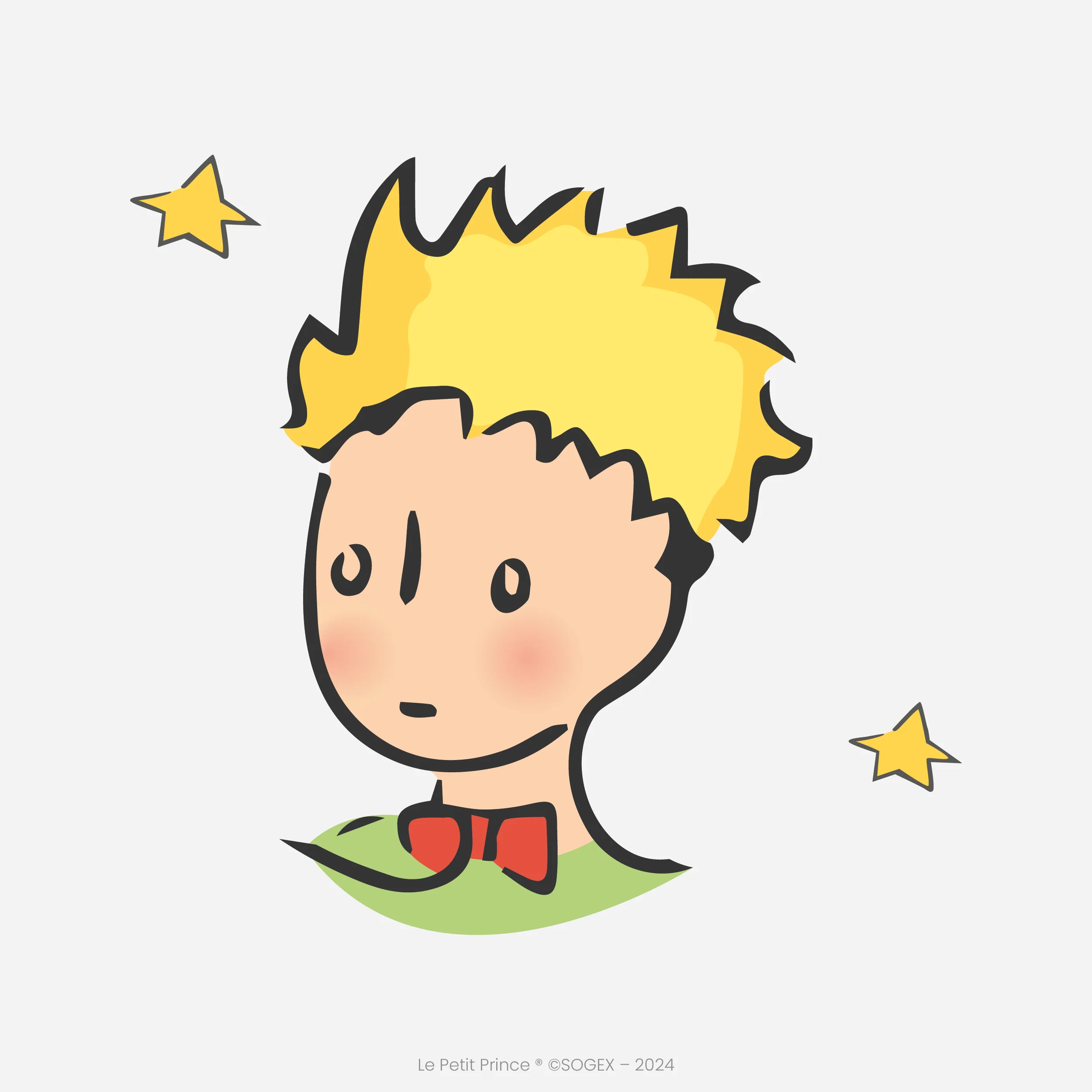 Portrait enfant orange plaqué argent - Image 4